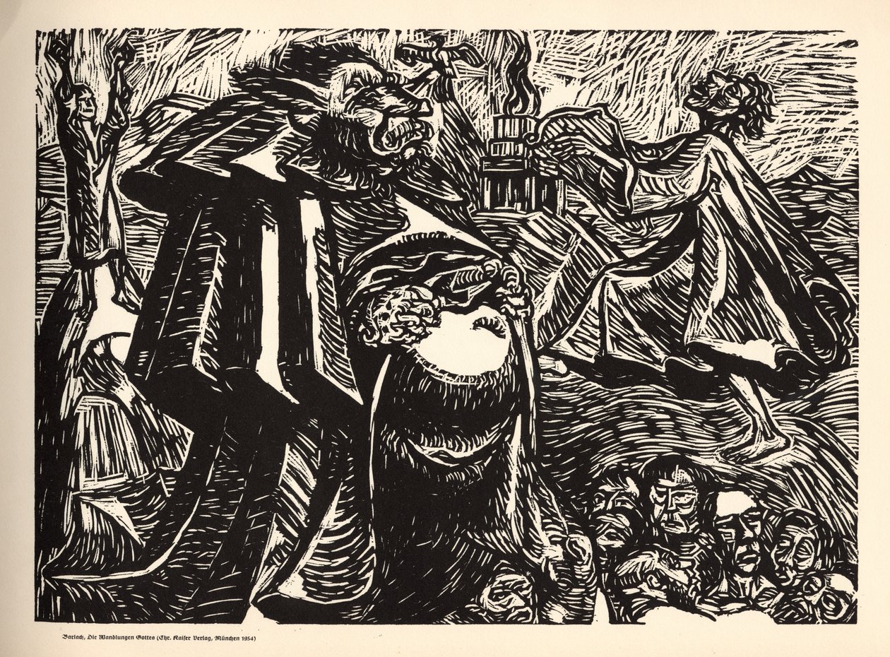 The Transformations of God - 5 - God Belly by Ernst Barlach