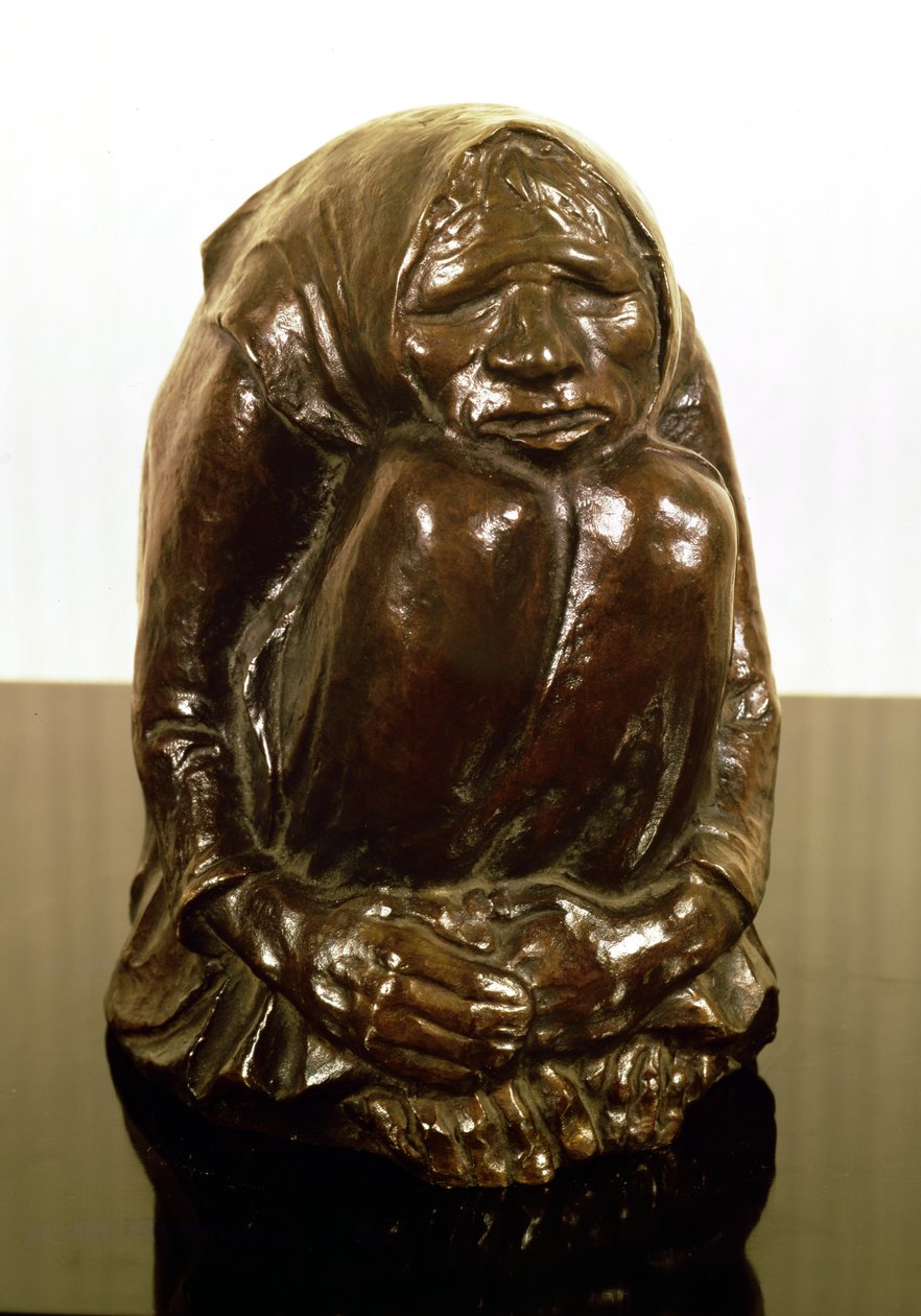 Shivering Old Woman, c.1937 by Ernst Barlach