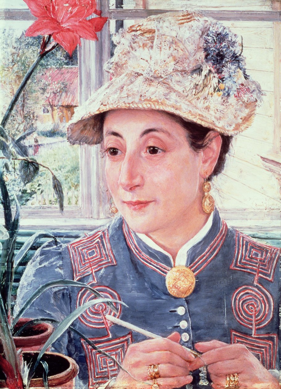 Jeanette Rubenson by Ernst Josephson