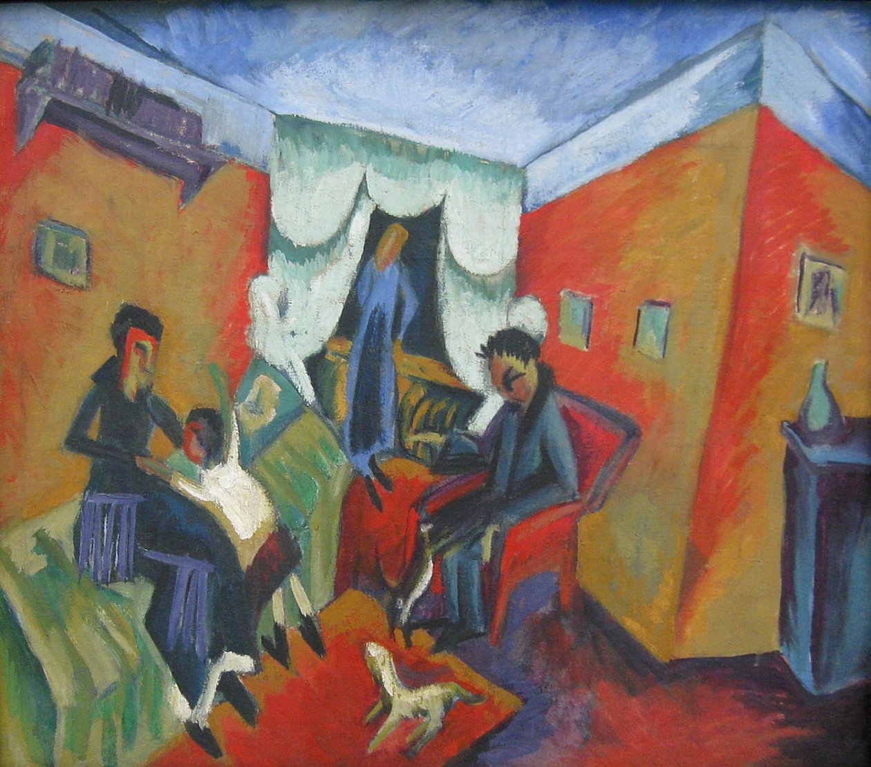 Interior by Ernst Ludwig Kirchner