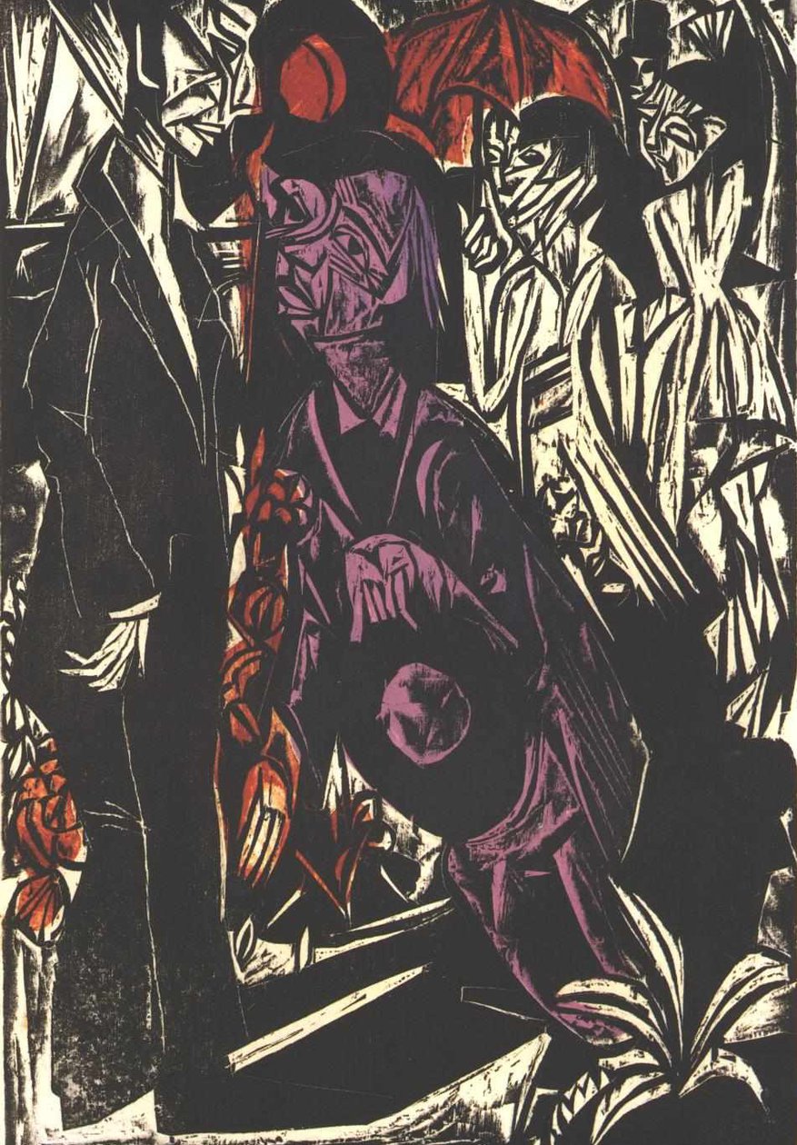 The Sale of the Shadow by Ernst Ludwig Kirchner