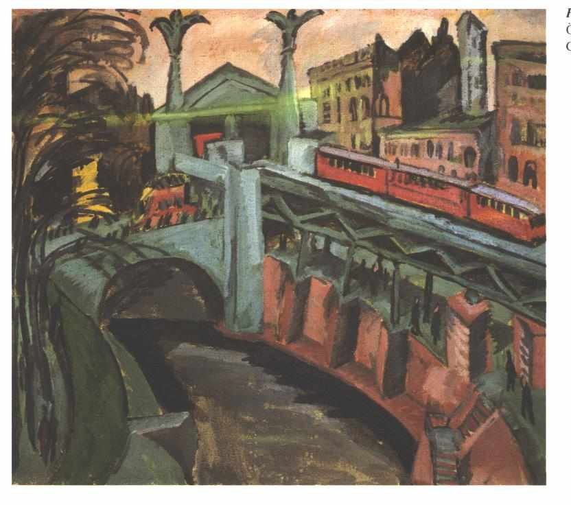 Hallesches Tor by Ernst Ludwig Kirchner