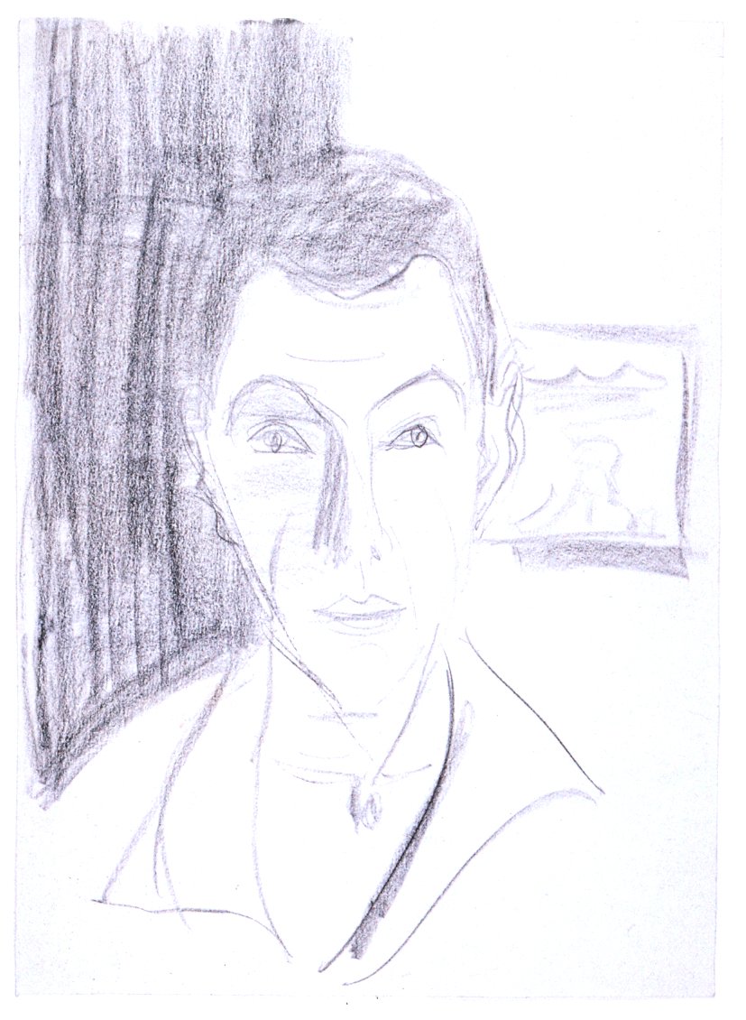 Self-portrait by Ernst Ludwig Kirchner
