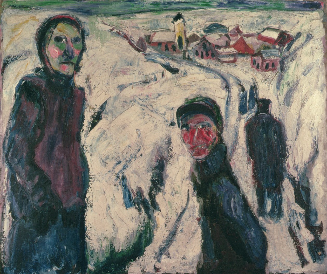 Snow Landscape, 1923 by Ernst Ludwig Kirchner