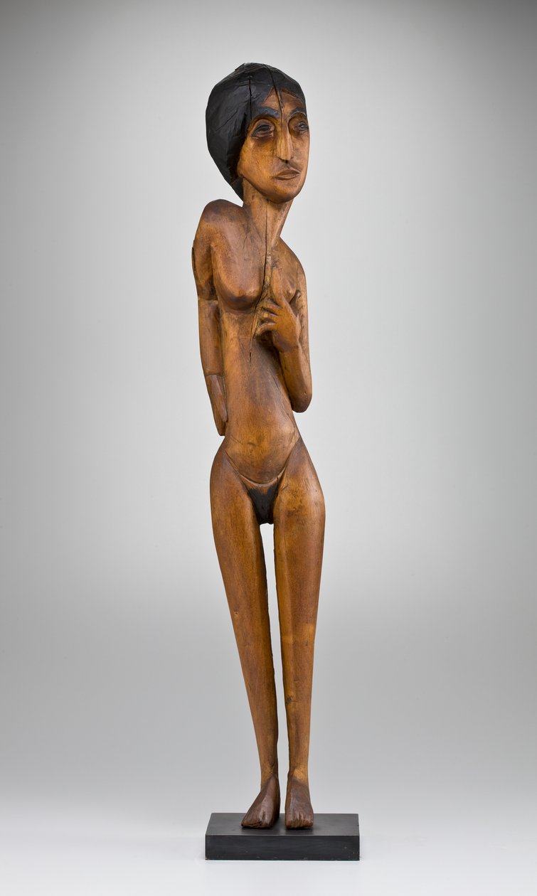 Standing Female Nude by Ernst Ludwig Kirchner