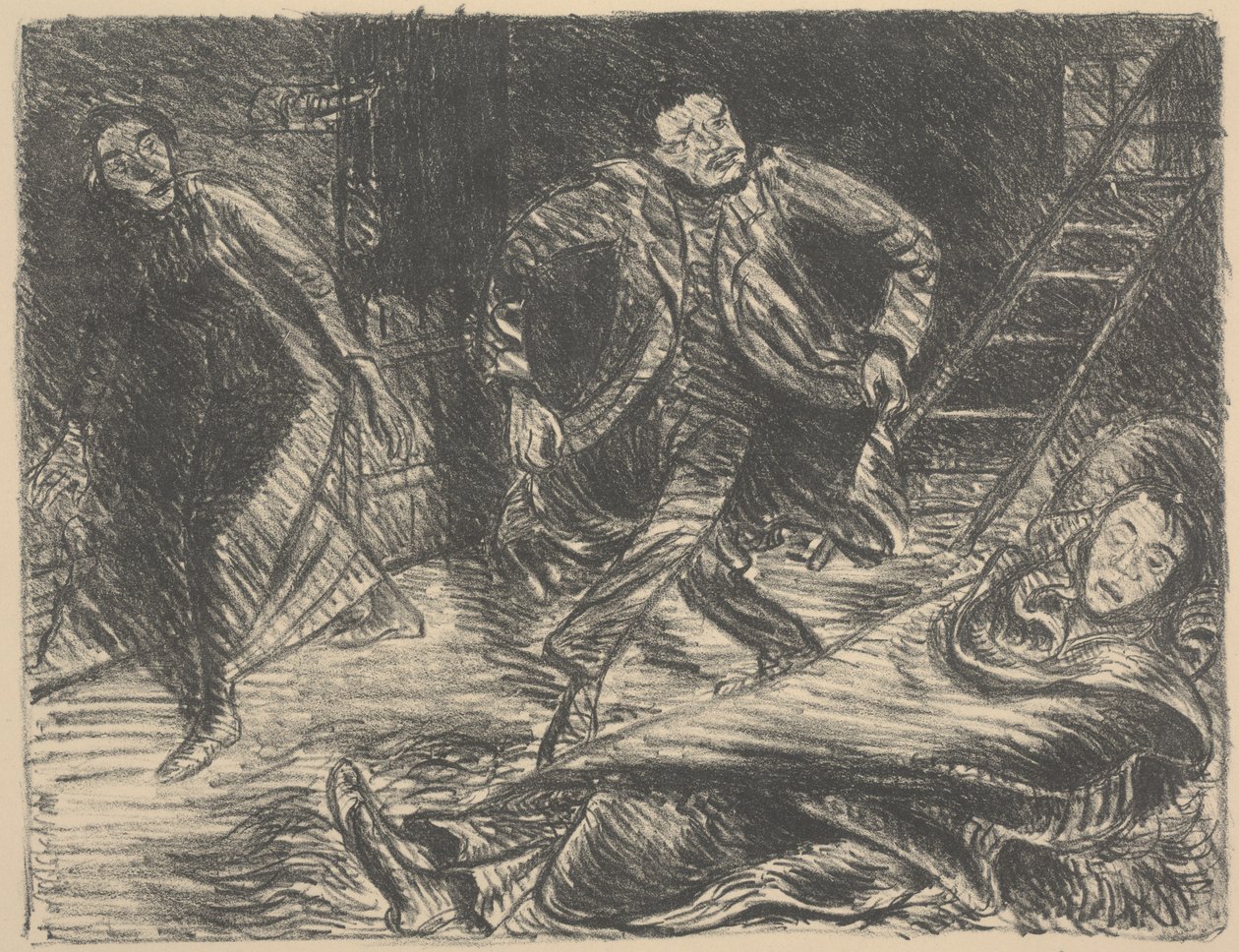Desperate Dance, illustration for the play 