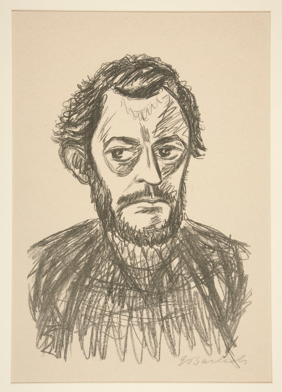 Self-Portrait III by Ernst Barlach