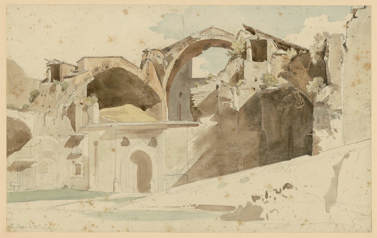 The Baths of Diocletian by Ernst Fries