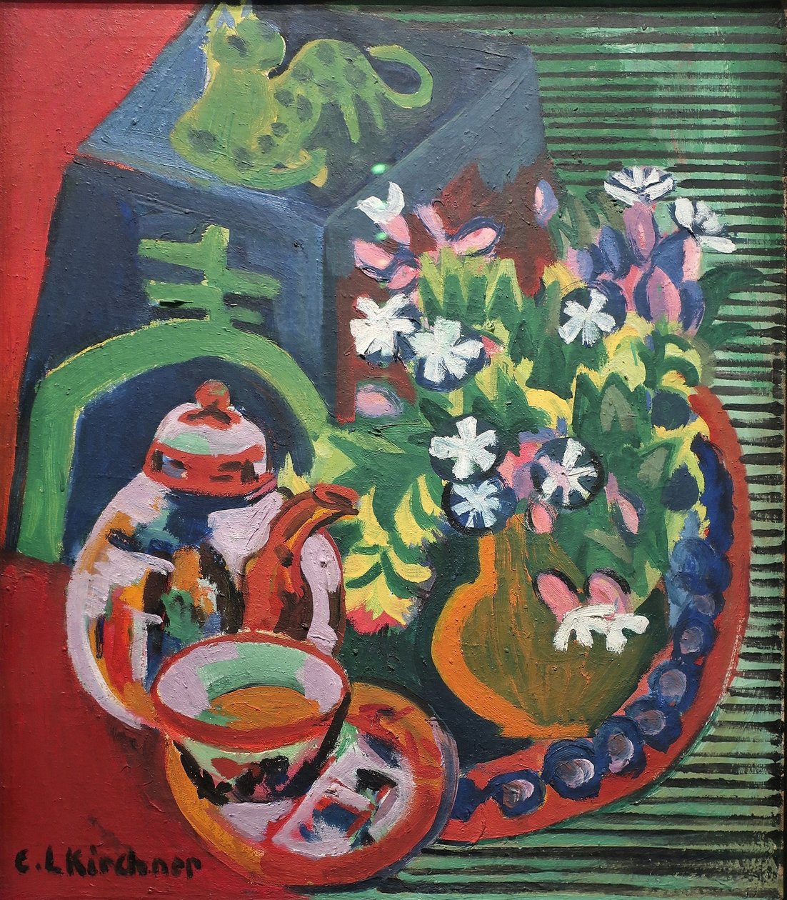 1920 Kirchner Still Life by Ernst Ludwig Kirchner