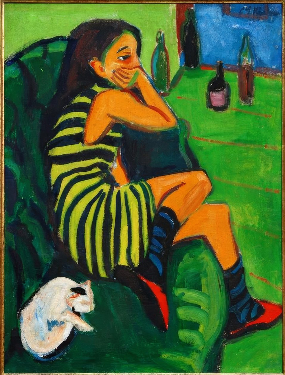 Artist - Marcella by Ernst Ludwig Kirchner