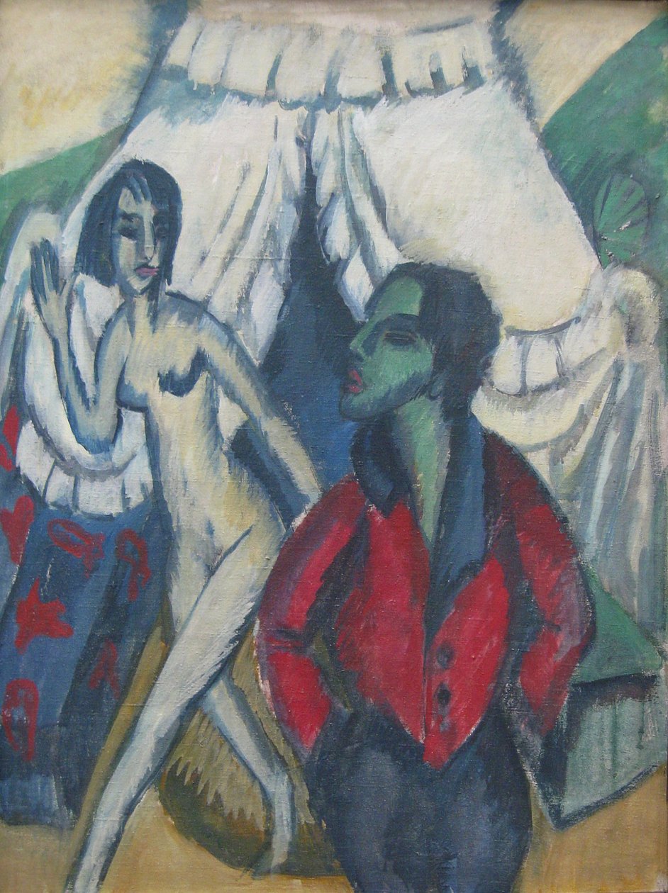 The Tent by Ernst Ludwig Kirchner
