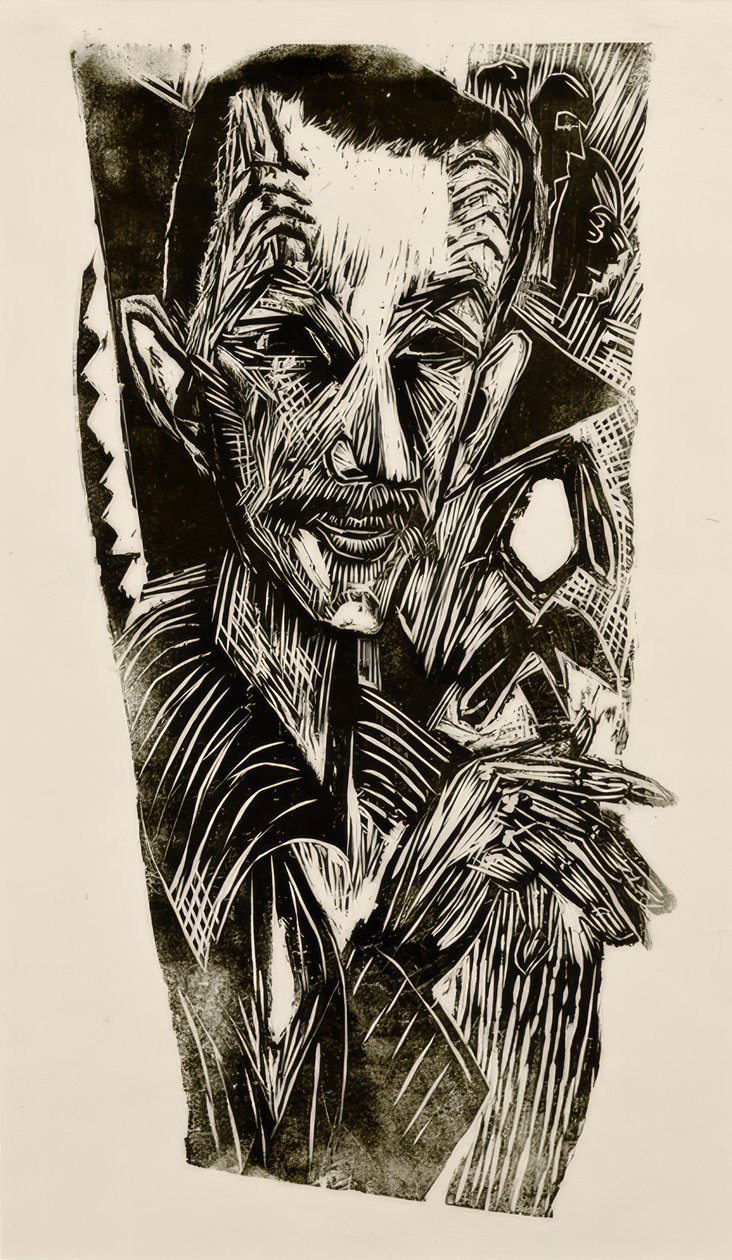 The Theosophist by Ernst Ludwig Kirchner