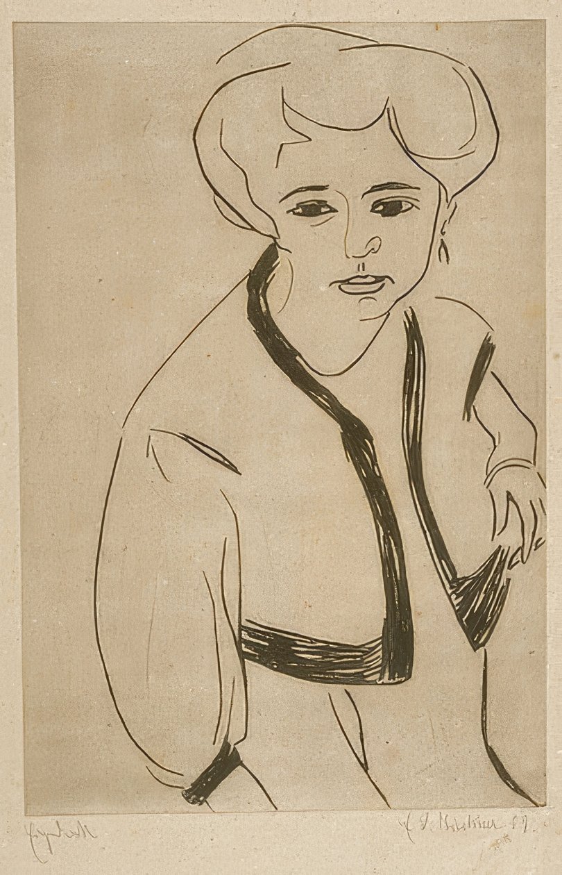 Dodo by Ernst Ludwig Kirchner