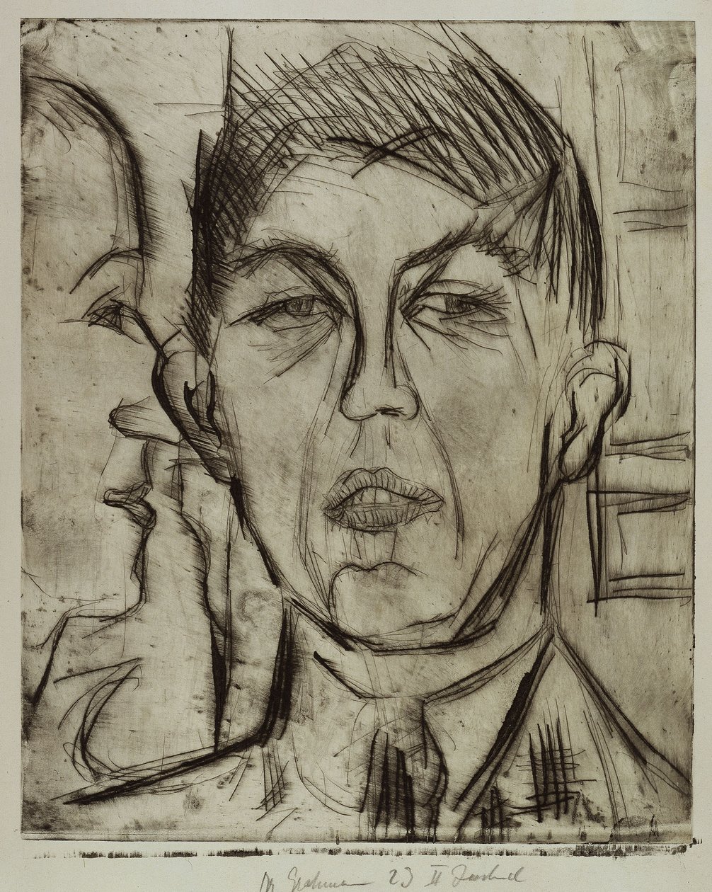 Dr. Grohmann by Ernst Ludwig Kirchner