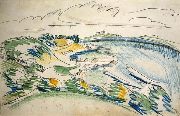 Fehmarn Coast near Wulfen by Ernst Ludwig Kirchner