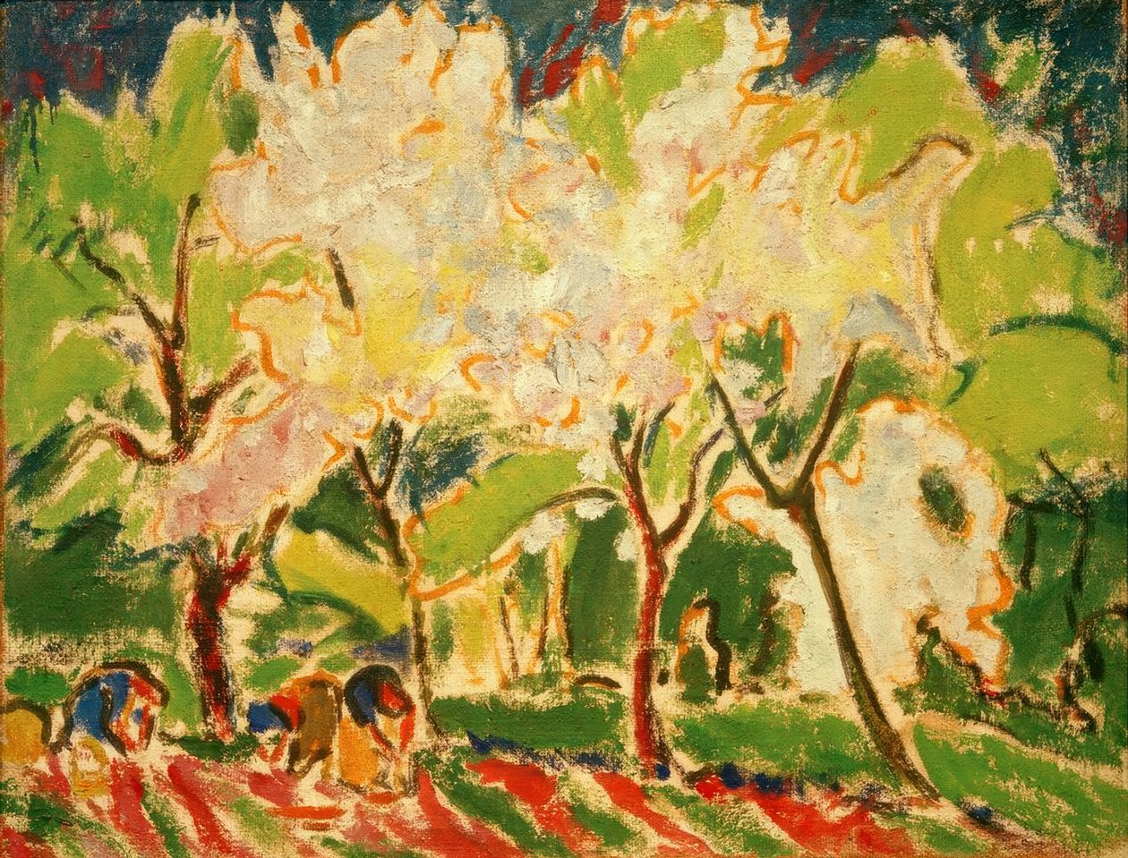 Spring Landscape by Ernst Ludwig Kirchner