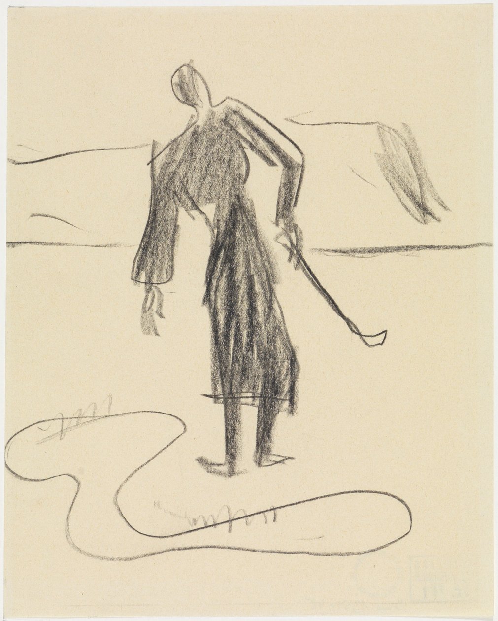 Golfer by Ernst Ludwig Kirchner