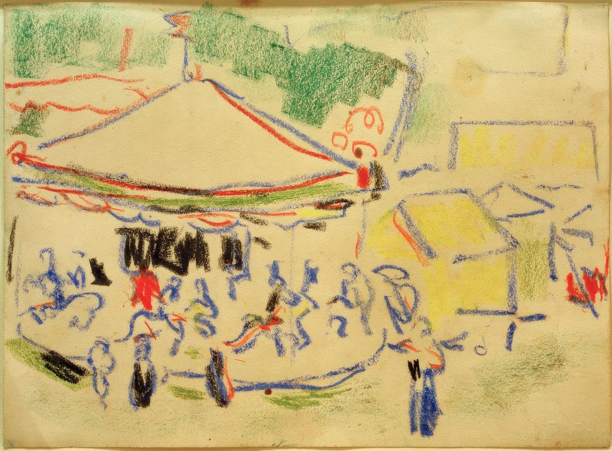 Carousel by Ernst Ludwig Kirchner