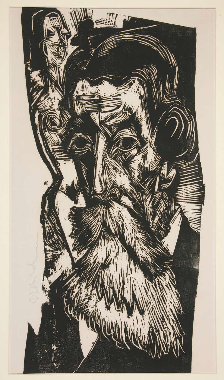 Portrait of Ludwig Schames by Ernst Ludwig Kirchner