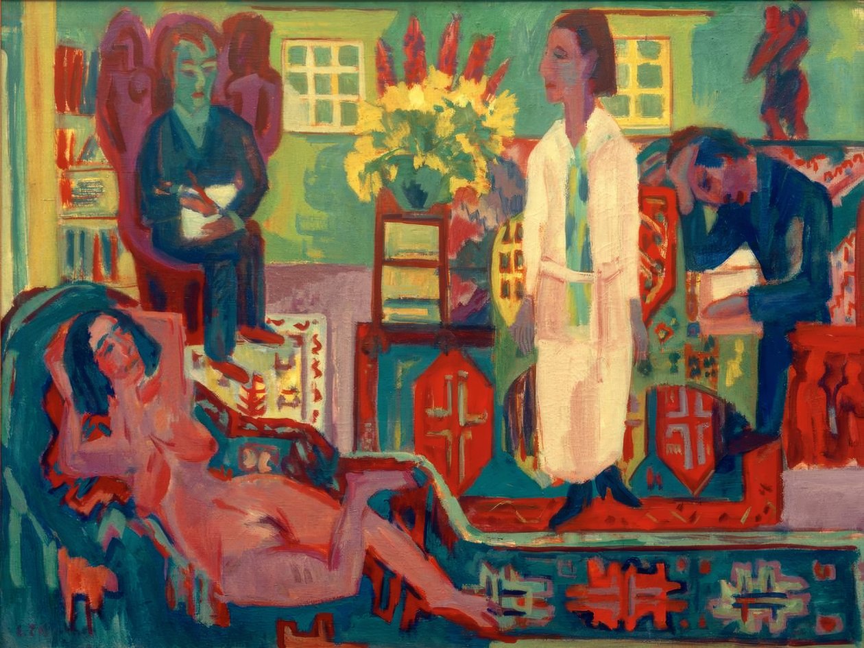 Modern Bohemia by Ernst Ludwig Kirchner