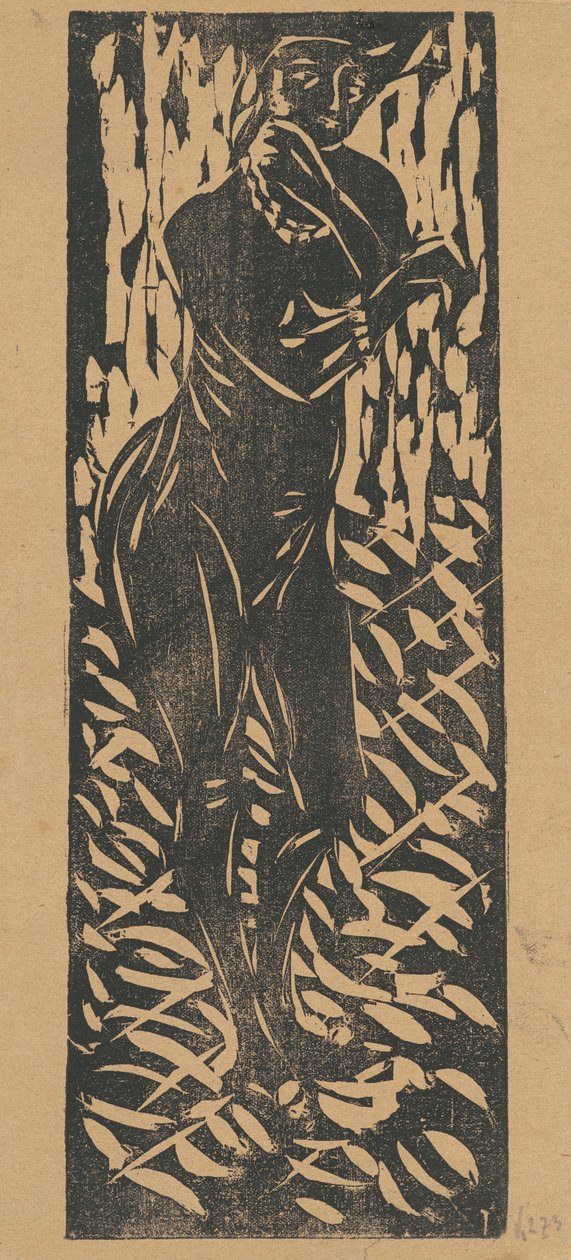Nude with Jewelry by Ernst Ludwig Kirchner