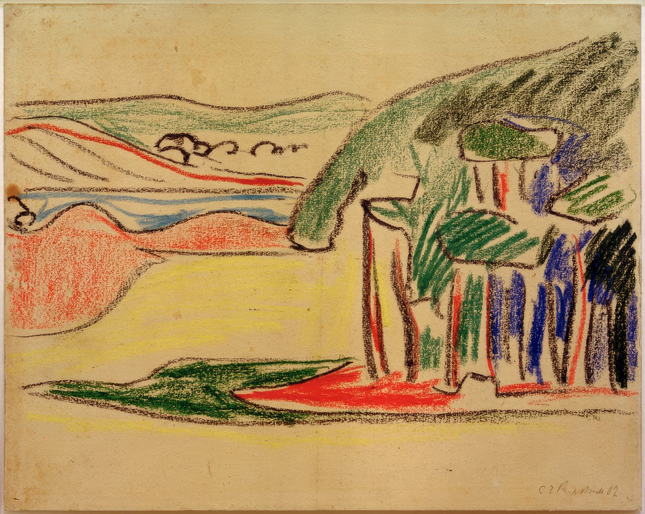 Untitled (Moritzburg Ponds) by Ernst Ludwig Kirchner