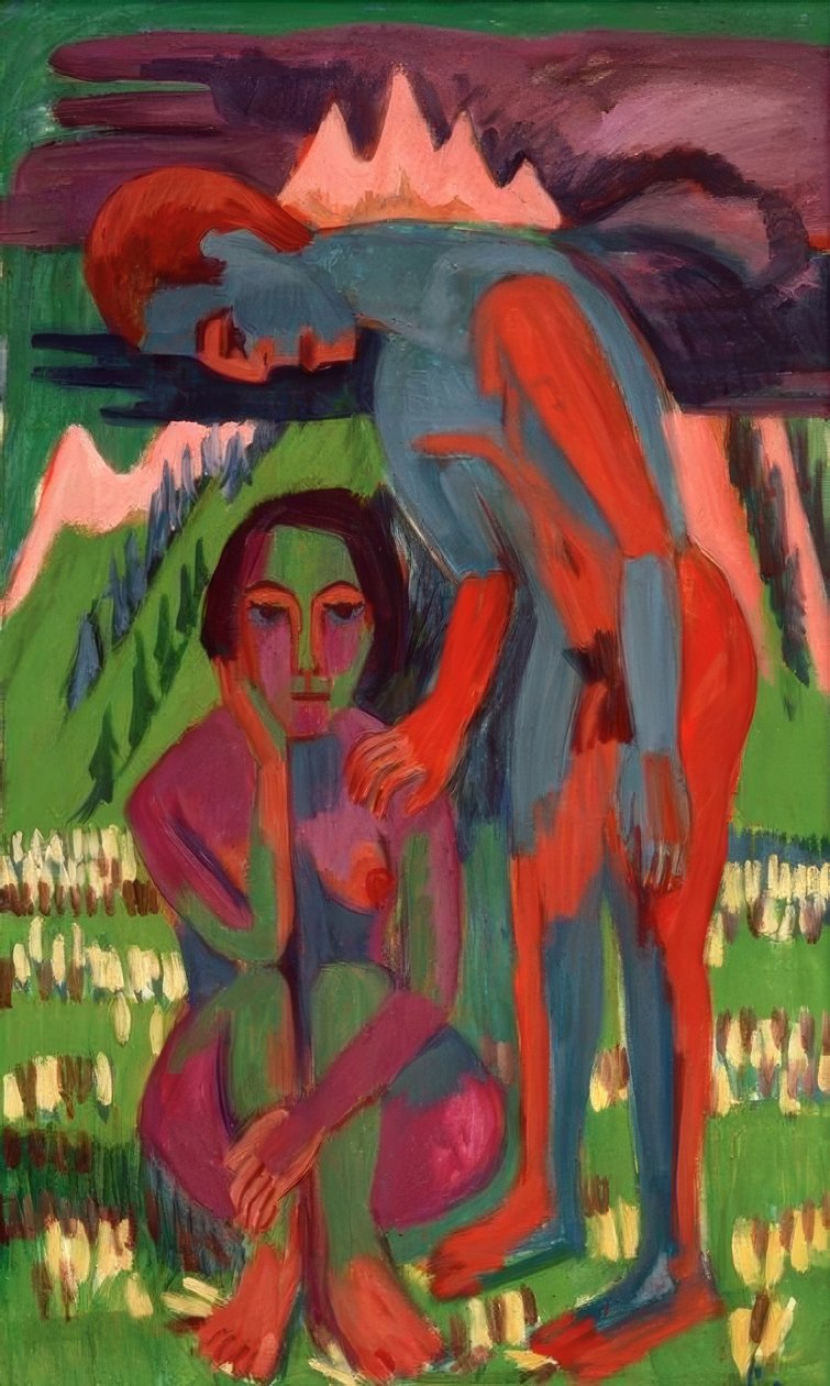 Black Spring by Ernst Ludwig Kirchner