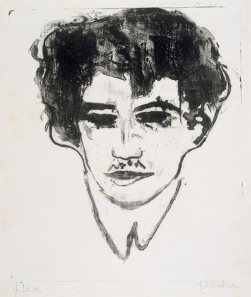 Self-Portrait by Ernst Ludwig Kirchner