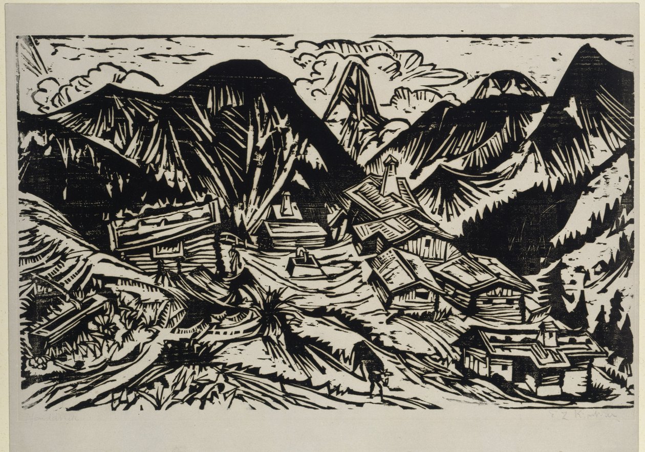 Stafelalp by Ernst Ludwig Kirchner