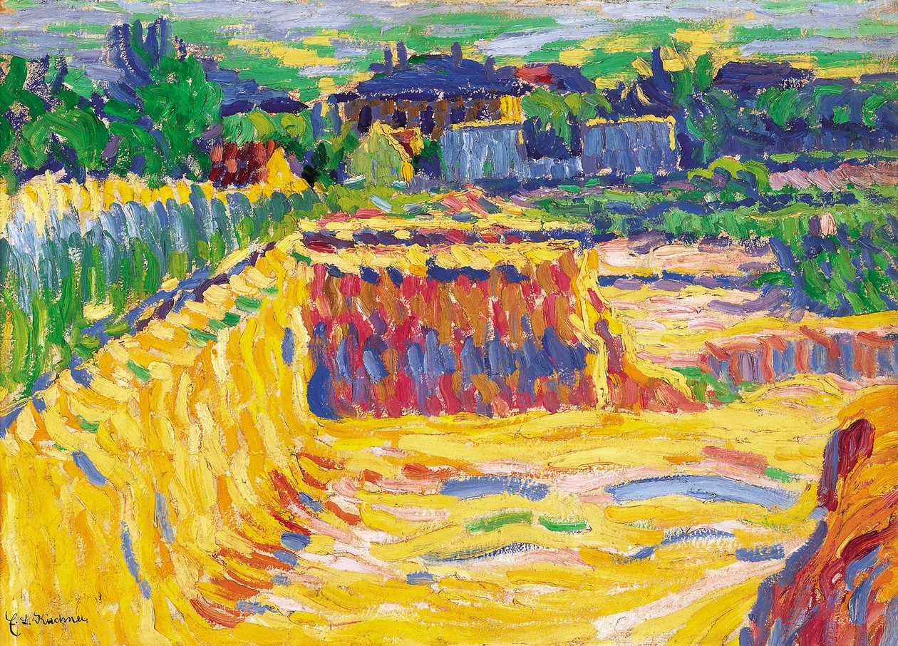 The Loam Pit by Ernst Ludwig Kirchner