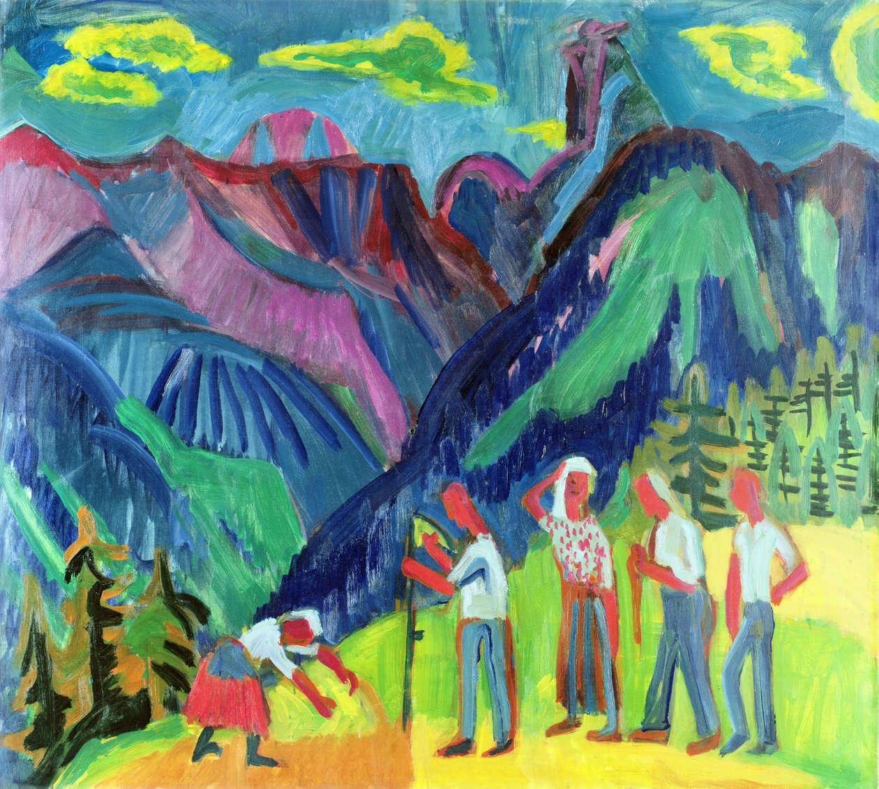 Unknown Image by Ernst Ludwig Kirchner