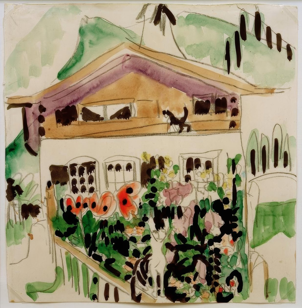 Wildboden House by Ernst Ludwig Kirchner