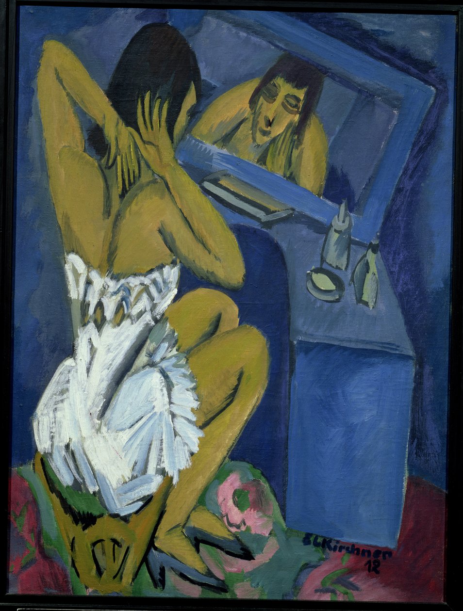 Woman Before the Mirror by Ernst Ludwig Kirchner