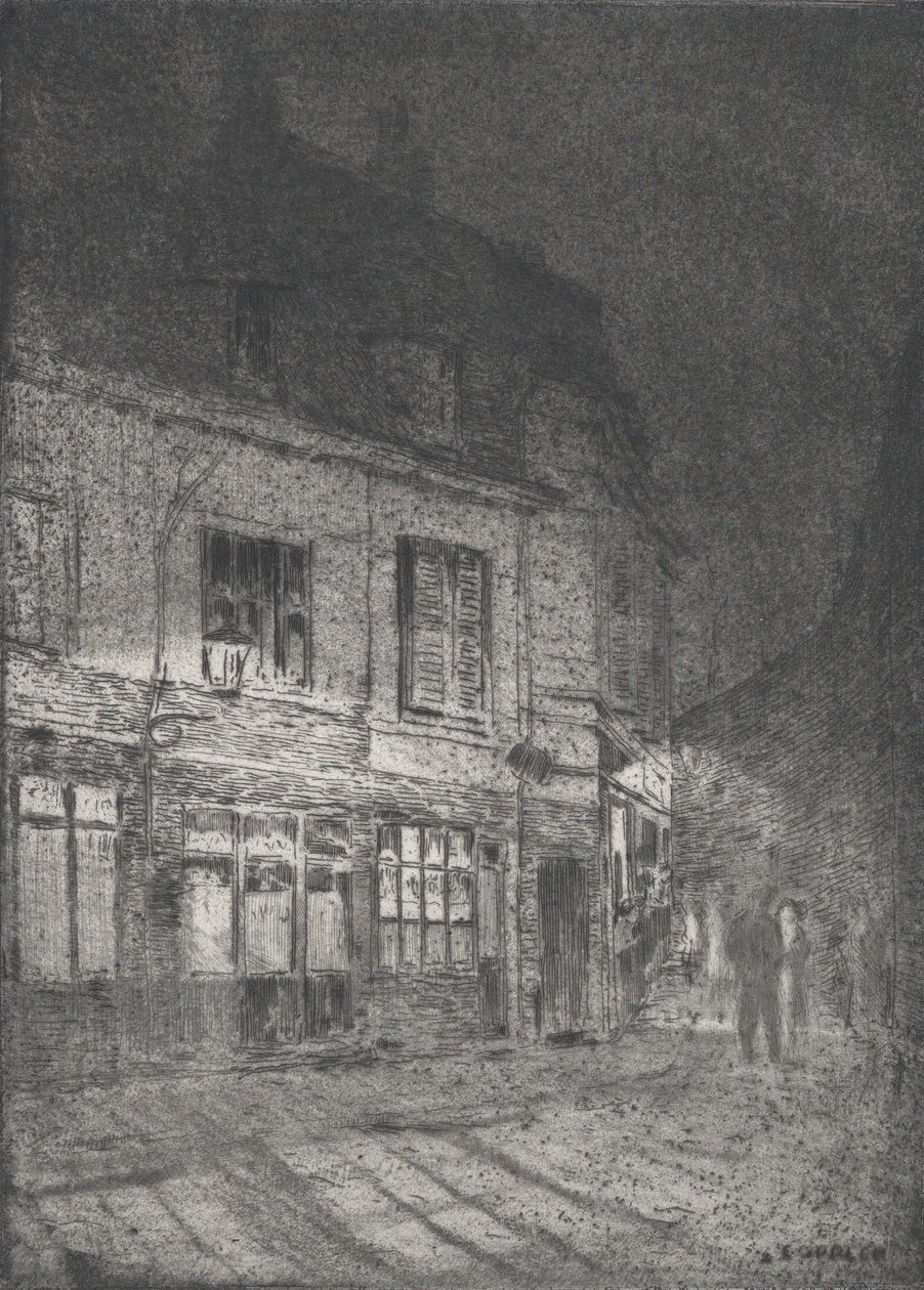 Lille: Liebesgässchen by Ernst Oppler
