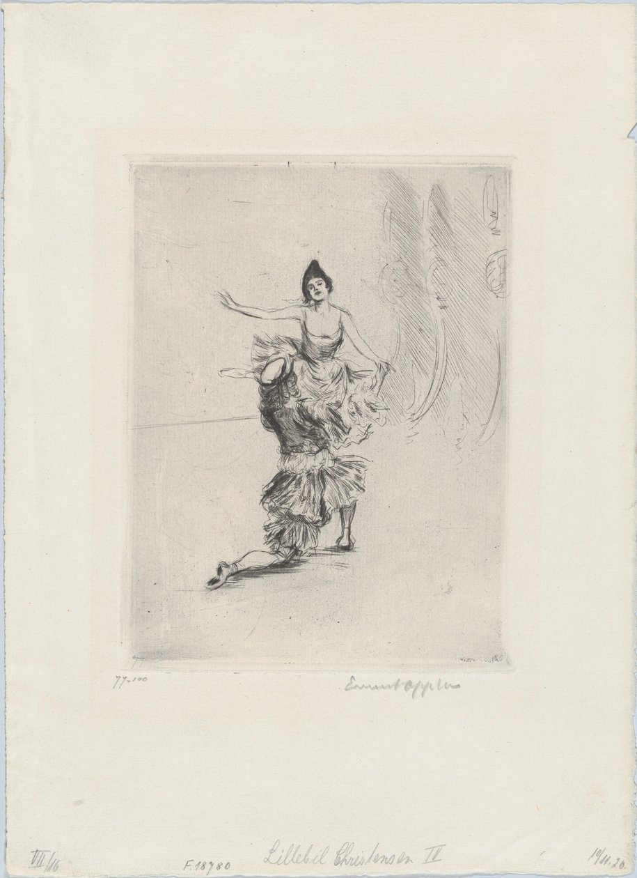 Lillebil Christensen IV by Ernst Oppler