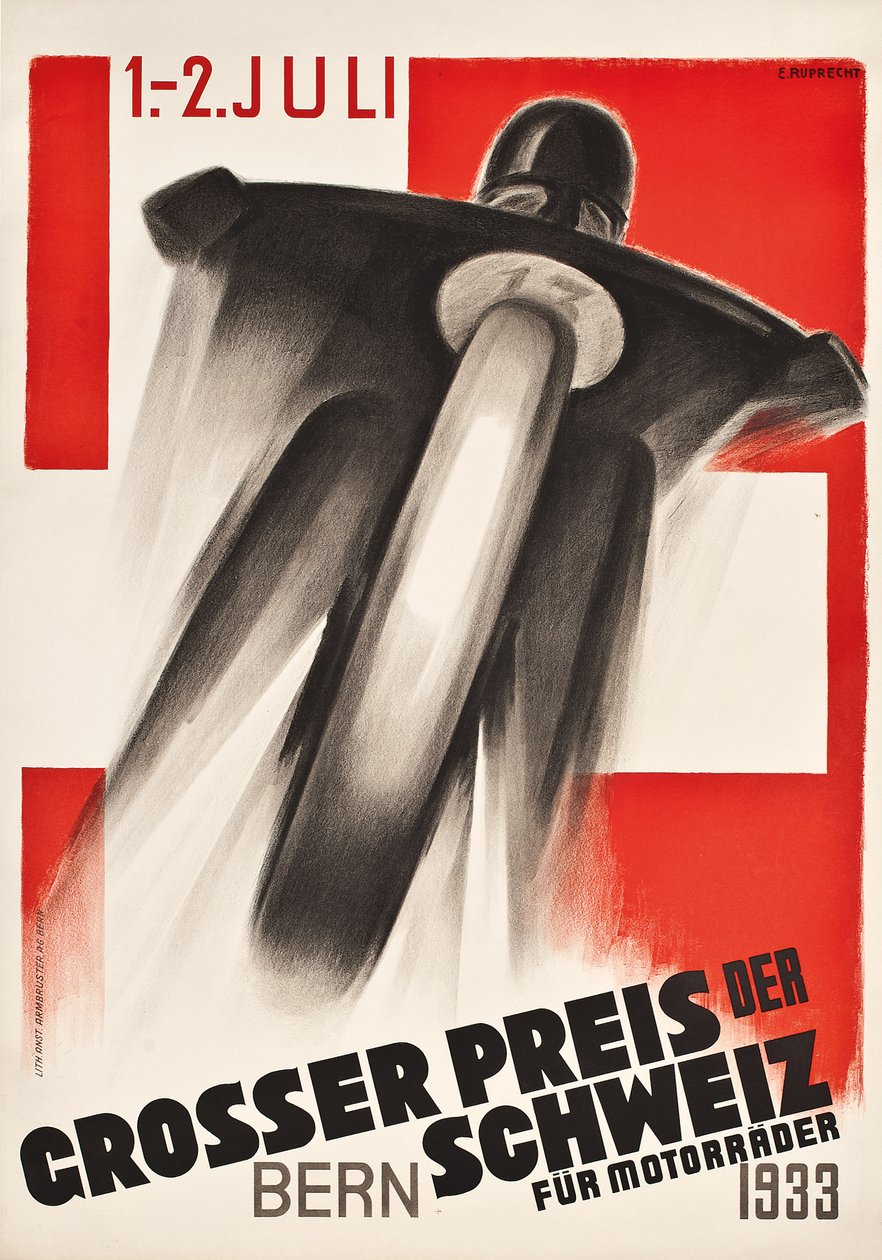 Grosser Preis de Schweiz 1933 by Ernst Ruprecht