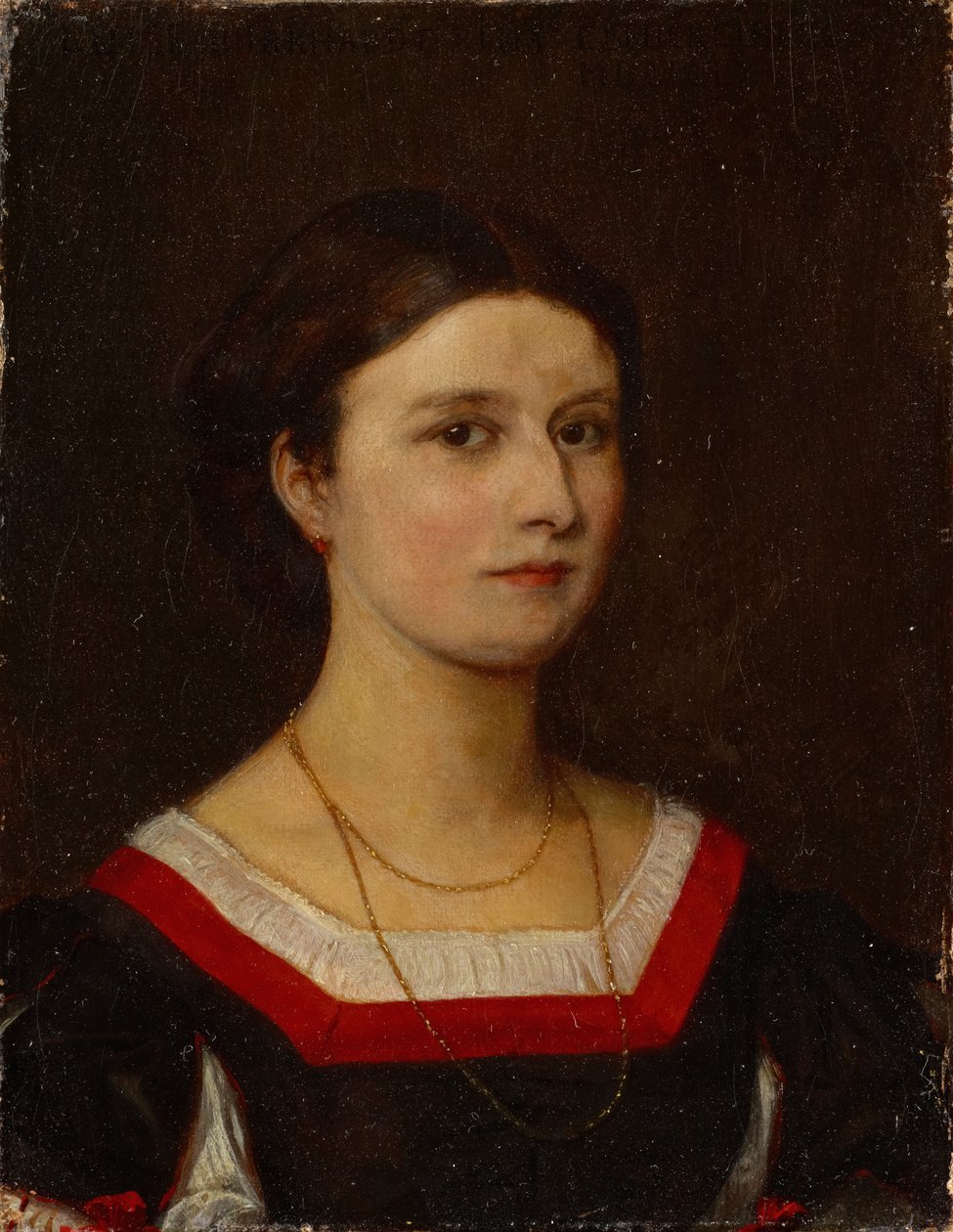 Portrait of Luise Bachofen-Burckhardt by Ernst Stückelberg
