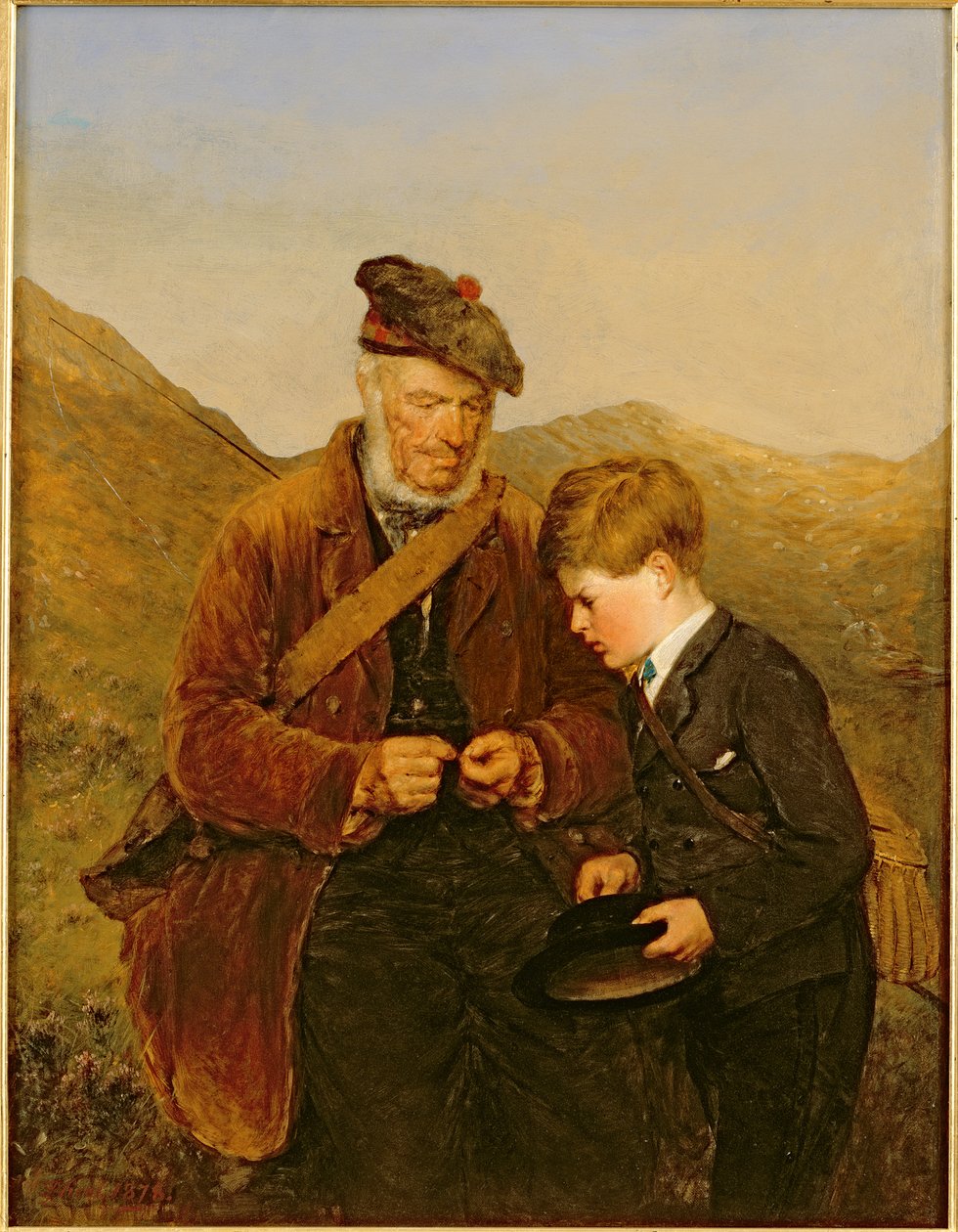 A Willing Pupil by Erskine Nicol