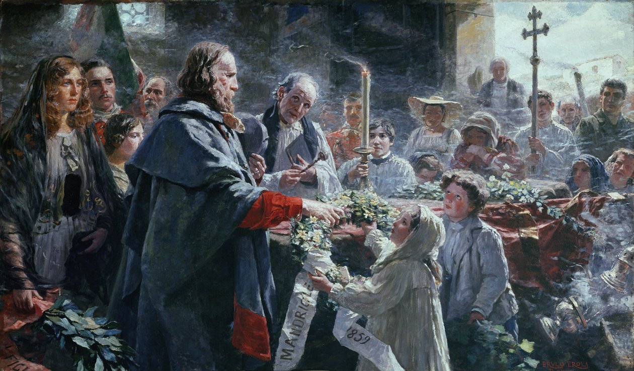 Giuseppe Garibaldi: "To Anita ten years later" by Erulo Eroli