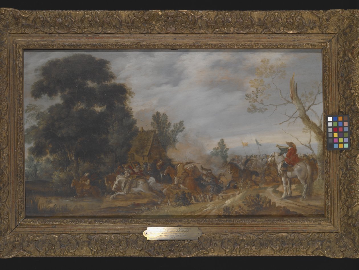 The Skirmish by Esaias I van de Velde