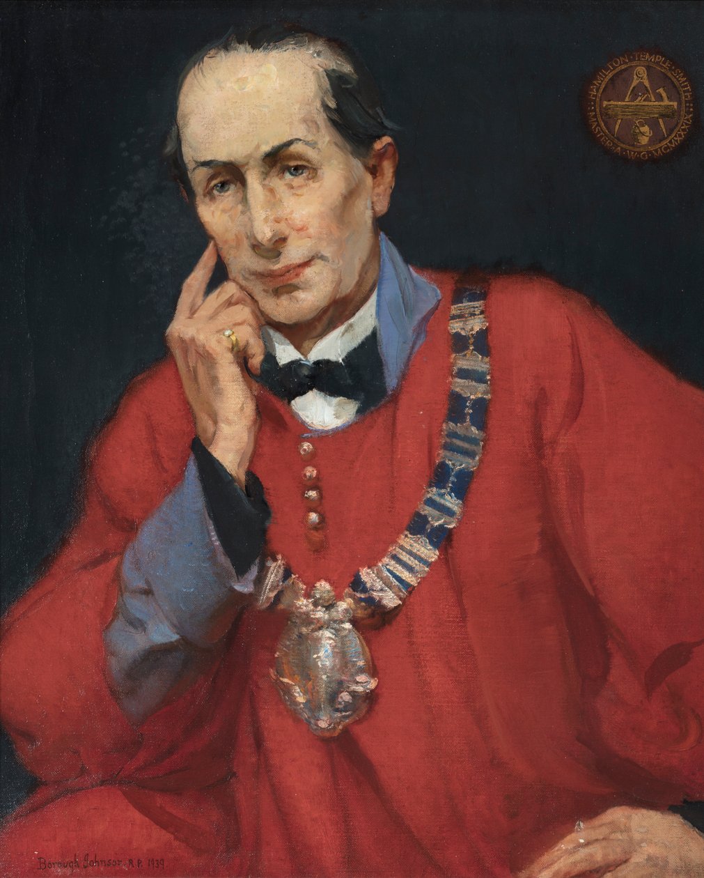 Hamilton Temple Smith, Master of the Art Workers Guild by Ester Borough Johnson