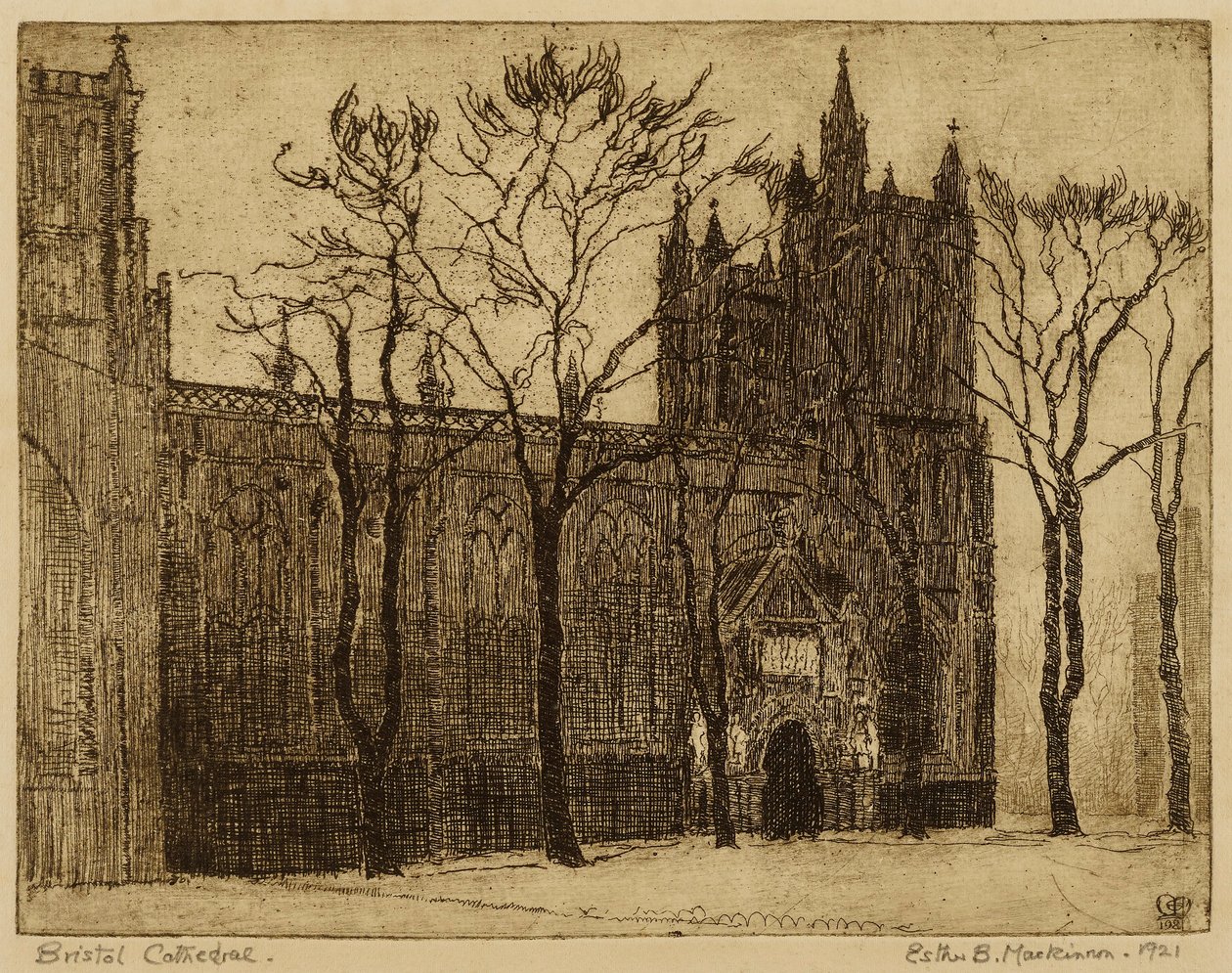 Bristol Cathedral by Esther Blaikie MacKinnon