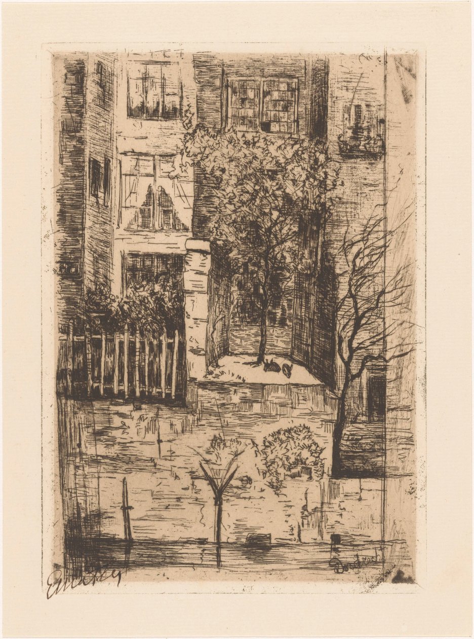 Dordrecht by Etha Fles (signed by artist)