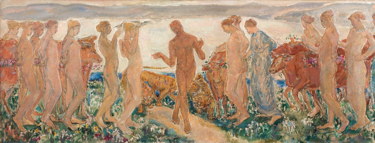 The Coming of the Faun by Ethel Walker