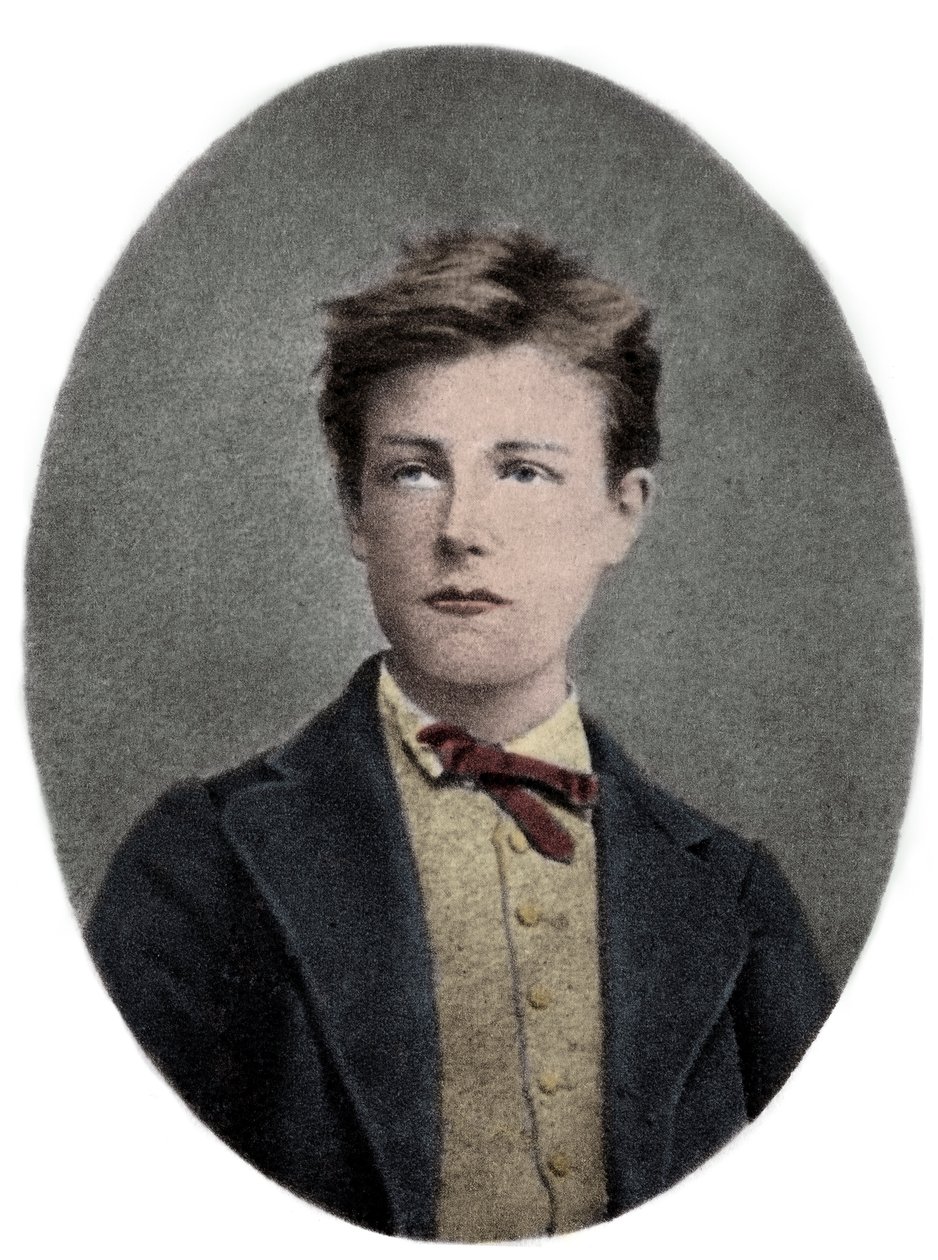Portrait of Arthur Rimbaud (1859 - 1891) at 17 years old by Etienne (after) Carjat