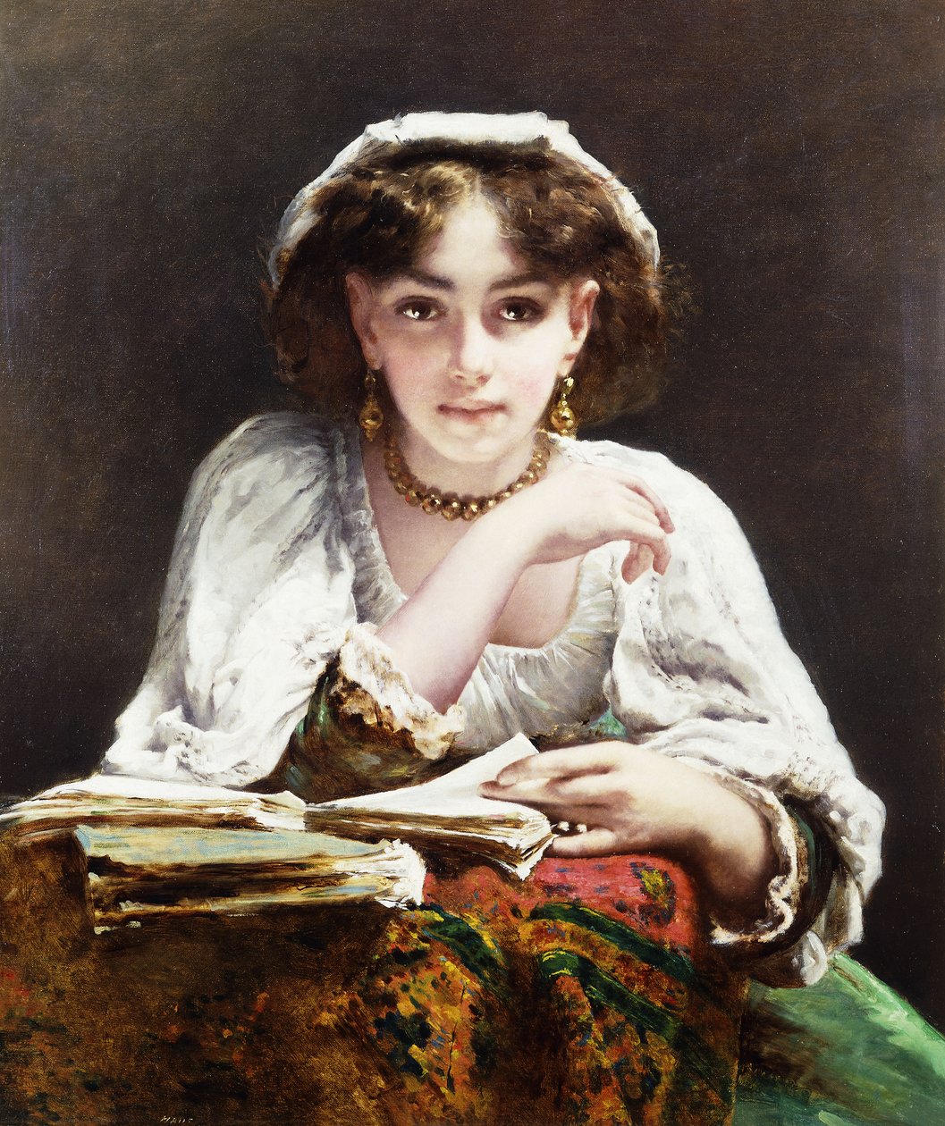The Love Letters by Etienne Adolphe Piot