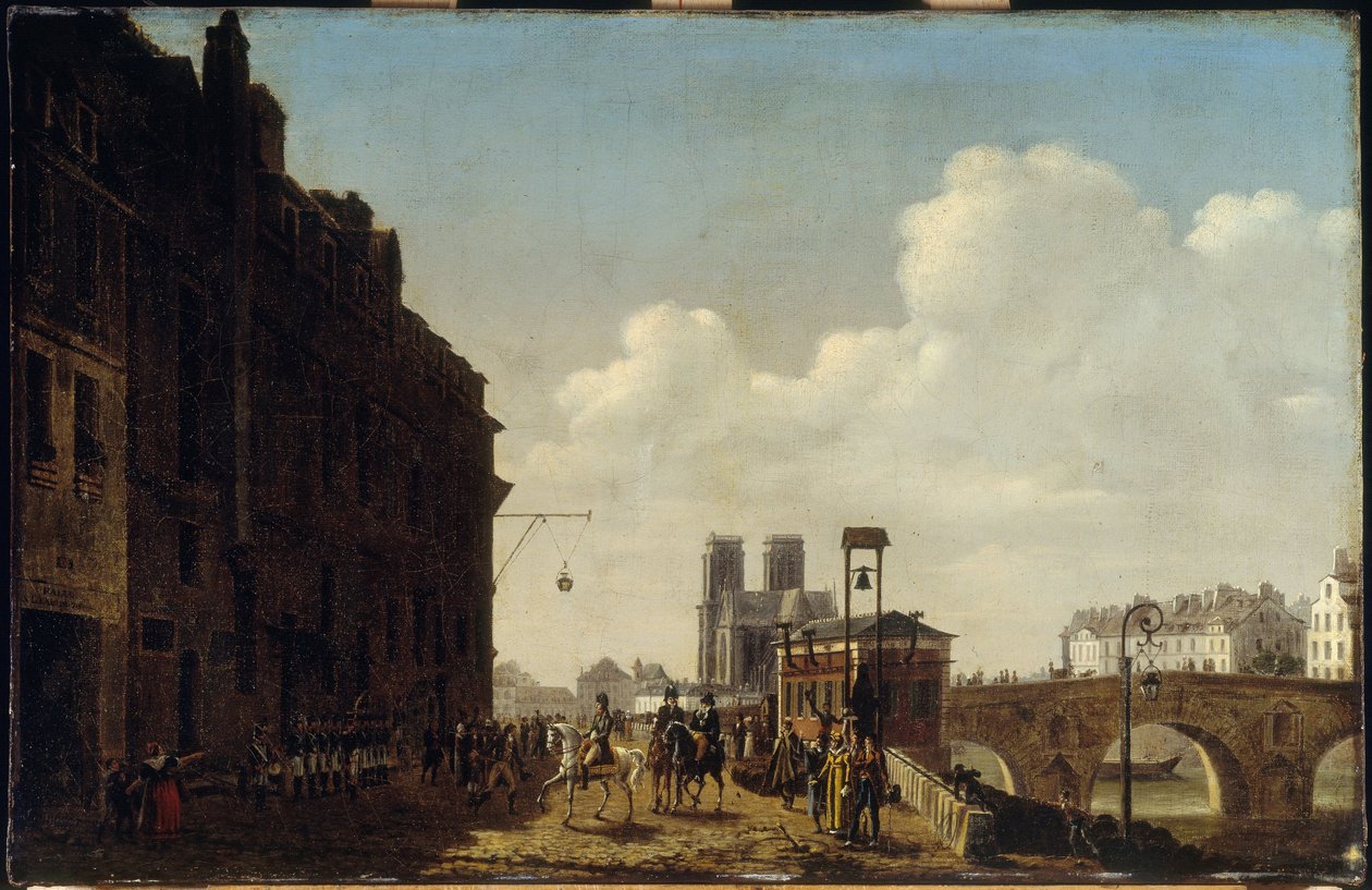 The Emperor Visiting the Wine and Brandy Hall, in 1811 by Etienne Bouhot