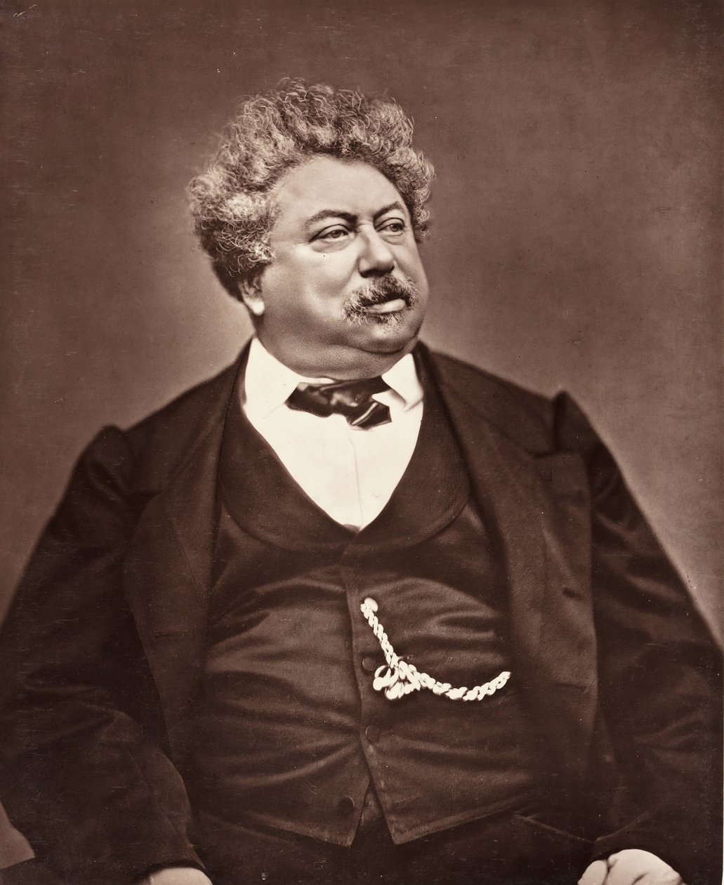 Alexandre Dumas, French Novelist and Playwright by Etienne Carjat