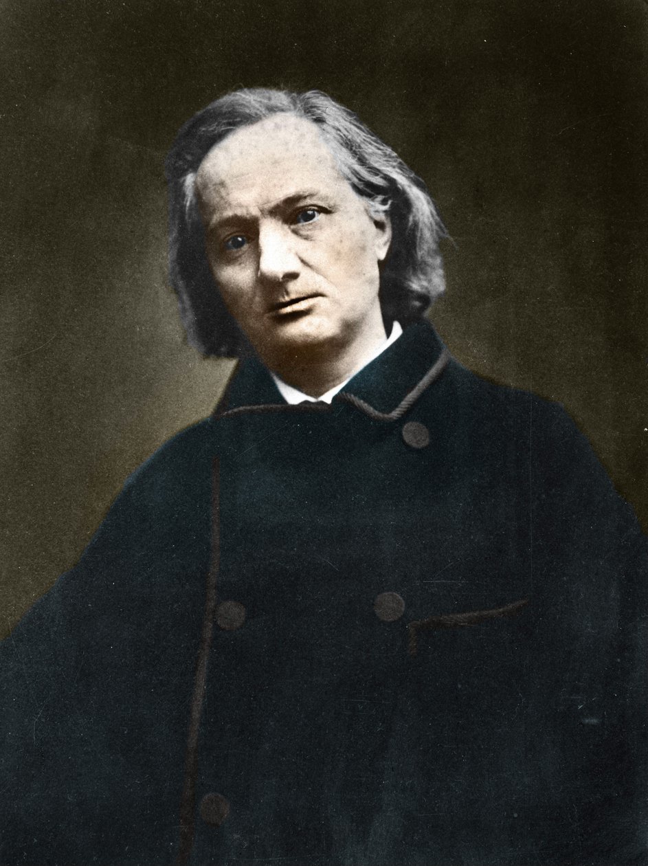 Charles Baudelaire, French Poet by Etienne Carjat