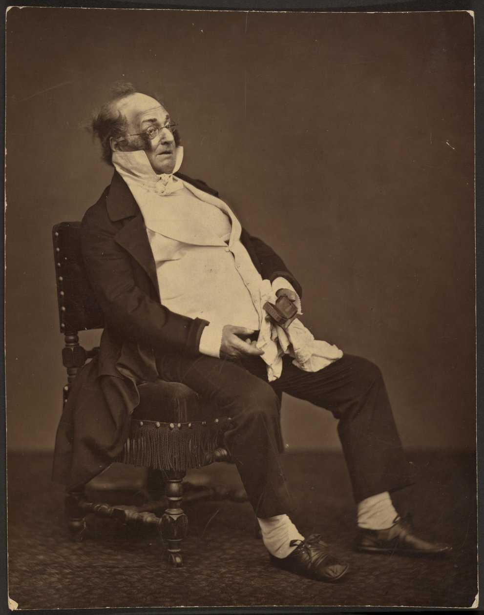 Henri Monnier by Etienne Carjat